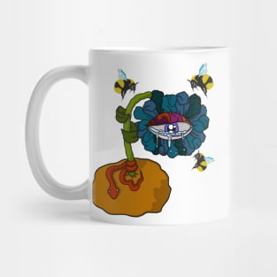 Sad Freida Flower Mug